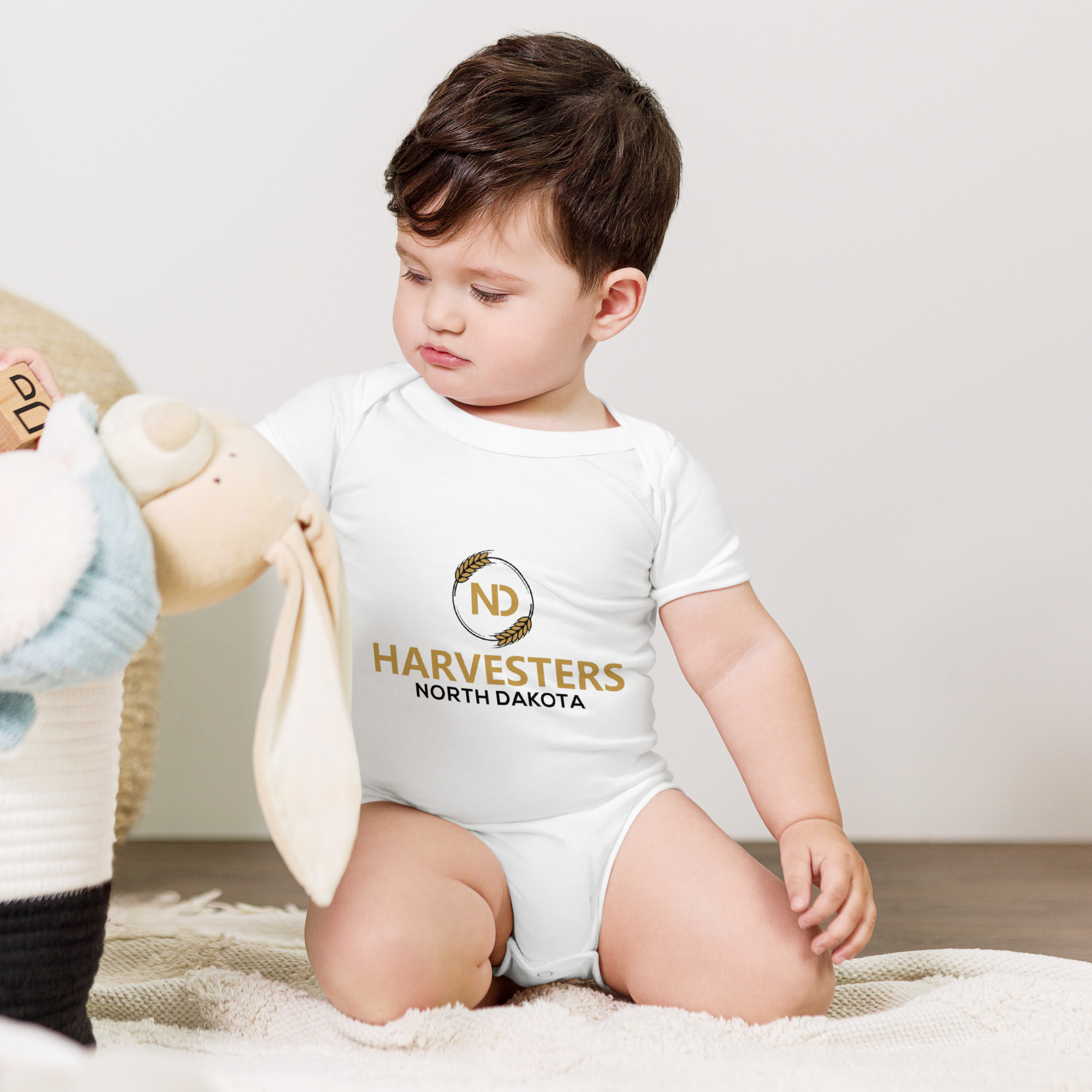 Harvesters Baby short sleeve one piece - Image 3