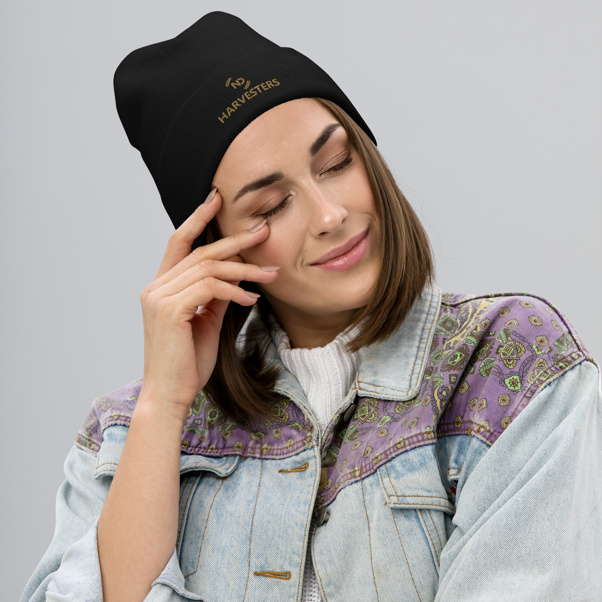 Harvesters Embroidered Beanie - Image 2
