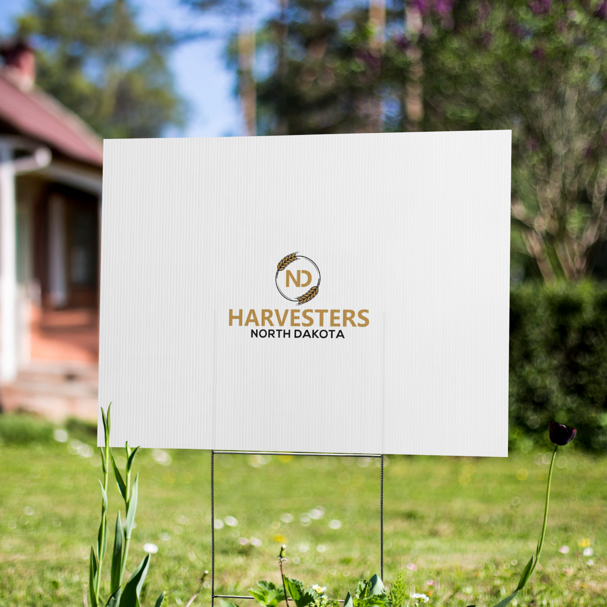 Harvesters Yard sign