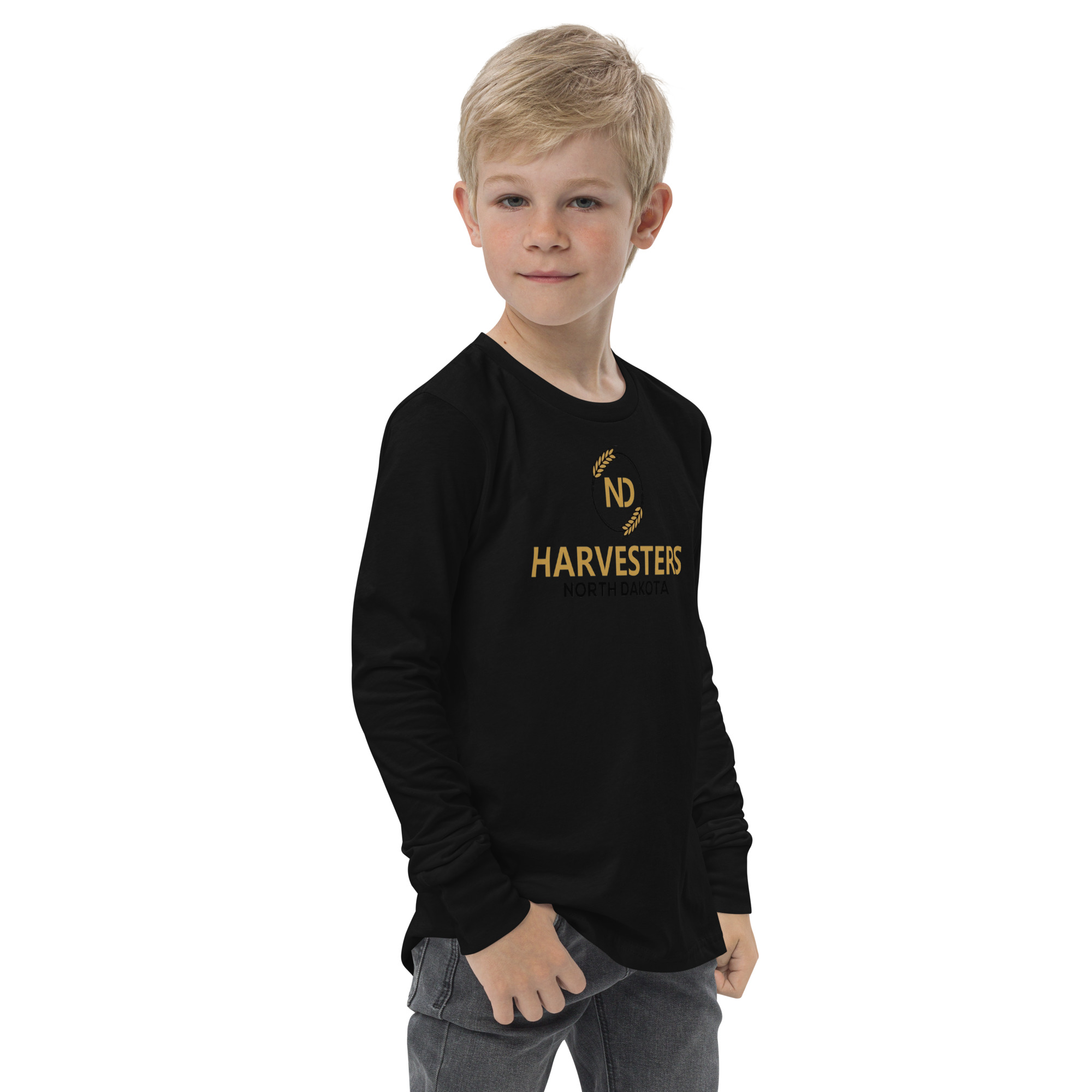 Harvesters Youth long sleeve tee - Image 4